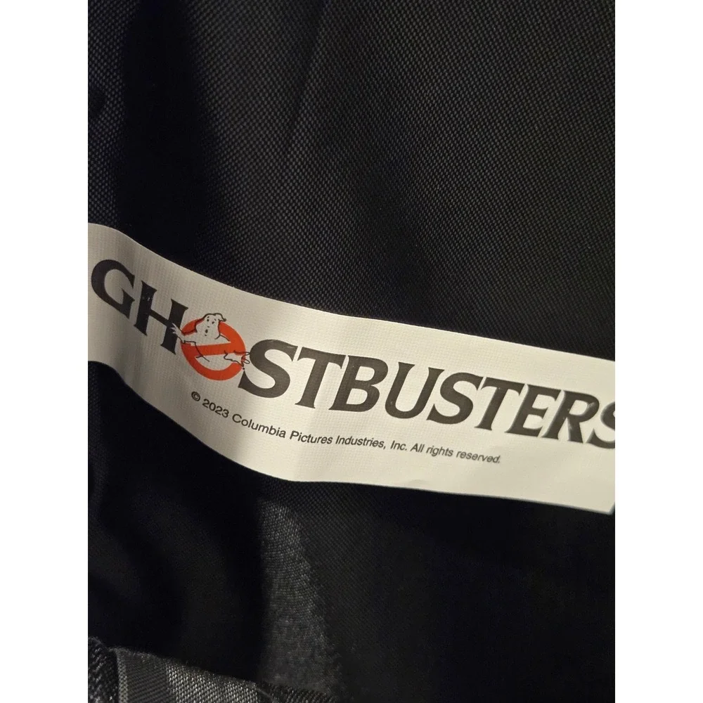 Ghostbusters Proton Pack Backpack Cosplay Costume Bag with Wand Black 2023
